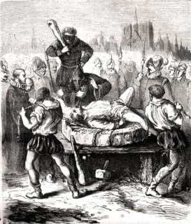 Supplice de Ravaillac par les Jésuites