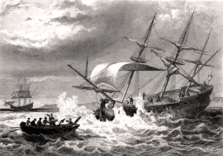 Naufrage de " La Santa Maria"