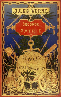 Cover of the book 'Second Fatherland', by Jules Verne