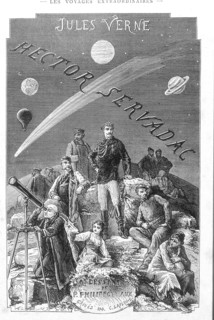 Illustration of the book 'Hector Servadac', by Jules Verne
