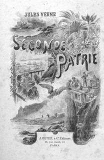 Jules Verne, illustration of 'Second Fatherland'