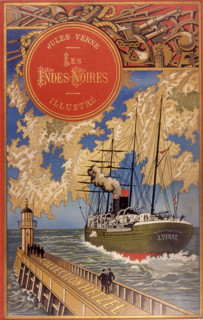 Jules Verne, cover of the book 'Black Indies'