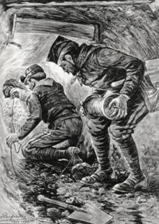 Dufresnes, Sapeurs dans la mine