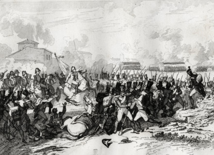 The defense of Kaya during the Battle of Lutzen