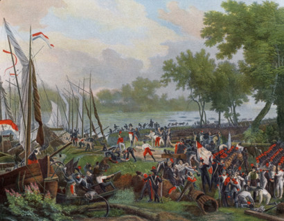 Crossing the Rhine (6th of September 1795)