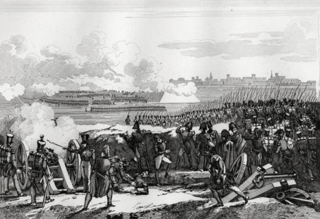 The storming of the Trocadero