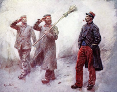 Orange, Duties at the German Prisoner of War camp in Dinan in 1915