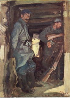 Douy-Pascault, Covered trench at Saint-Paul near Soissons