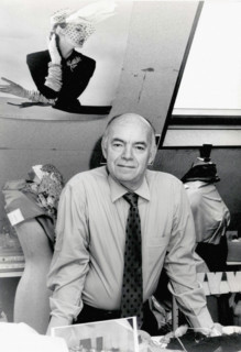 François Lesage dans son atelier, 1994