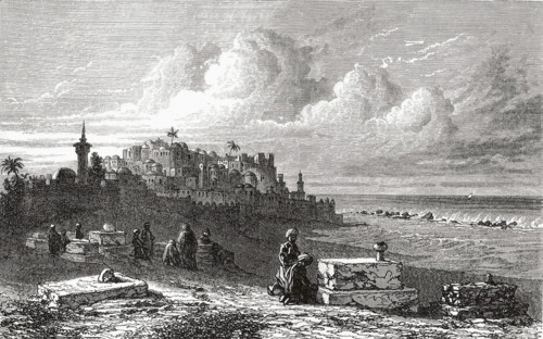 Jaffa à l'époque des croisades.