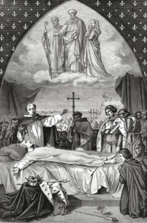 Mort de Saint Louis.