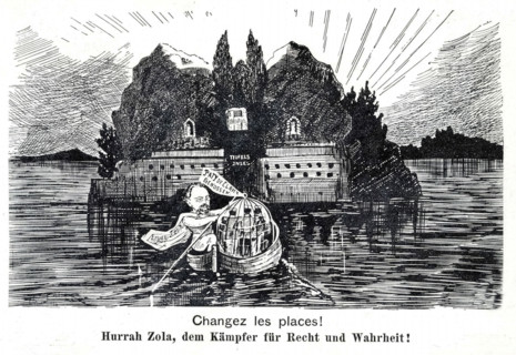 Emile Zola, defender of Dreyfus.