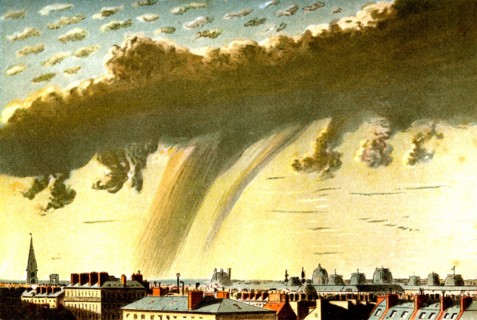 Phénomène de pluie partielle