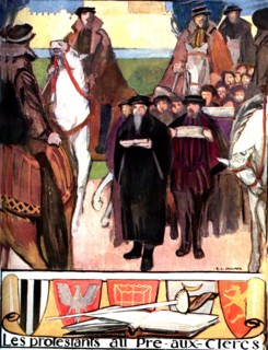 Les Protestants au Pré aux Clercs
