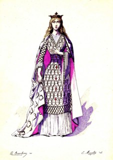 Elsa play in the started in Richard Wagner opera " Lohengrin " started in
Weimar in 1850.Design by