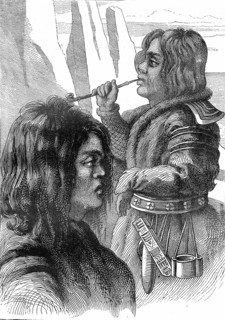Autochtones Ainu de l'île de Sakhaline et de l'île de Yesso, 1880
