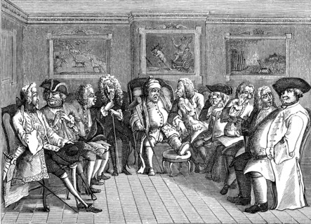Le salon littéraire au 18e siècle