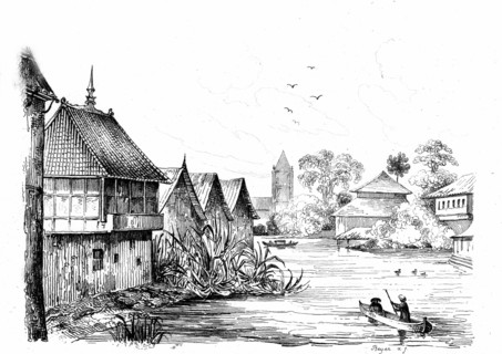 Chinese district in Manila