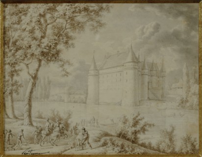 Reine Hortense, Scène troubadour