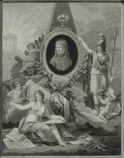 Engraving, Apotheosis of Bonaparte, First Consul of the French Republic