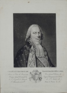 Prudhon, Portrait of Talleyrand