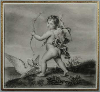 Augustine (femme du miniaturiste Augustin), d'après Gérard, Amour