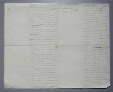 Manuscript, Coup d’état of 18th Brumaire