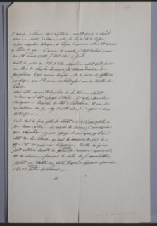 Autograph manuscript by Duke of Reichstadt (c.1830)