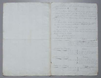 Manuscrit, Plan du siège de Toulon (1793)