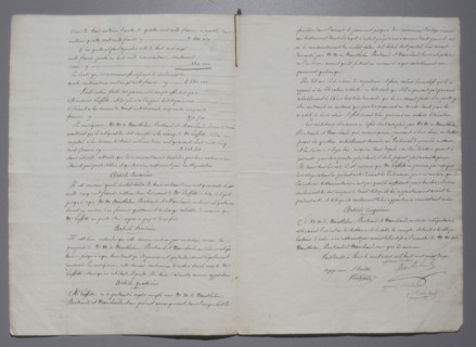 Emperor Napoleon I's will (1822)