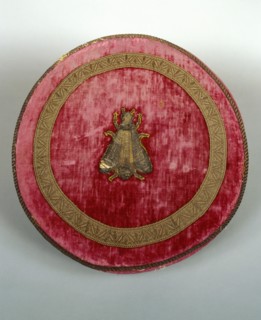 Coussin utilisé lors le couronnement de l'Empereur Napoléon 1er