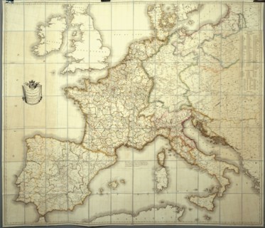 Map of the French Empire in 1812