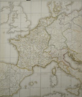 Map of the French Empire in 1812