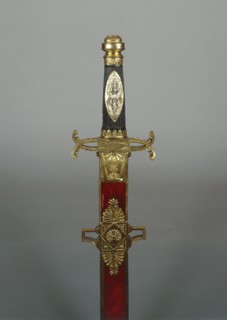 Glaive du chef des hérauts d'armes ayant servi à proclamer Napoléon Empereur le 2 décembre 1804