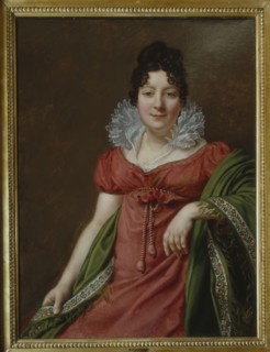 Mademoiselle Bourgoin, actrice à la Comédie Française