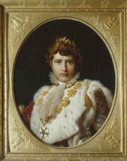 Gérard, Portrait en buste de Napoléon 1er en costume du Sacre