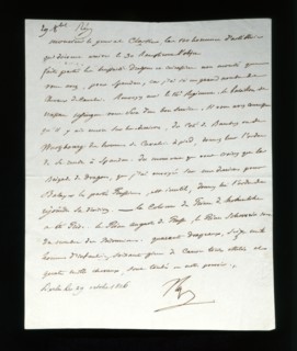 Napoleon announcing the victory at Iena to General Clarke
