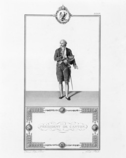 Livre du Sacre par Percier et Fontaine : président de canton