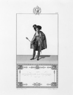 Livre du Sacre par Percier et Fontaine : Huissier de la Chambre