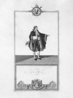 Livre du Sacre par Percier et Fontaine : Sénateur