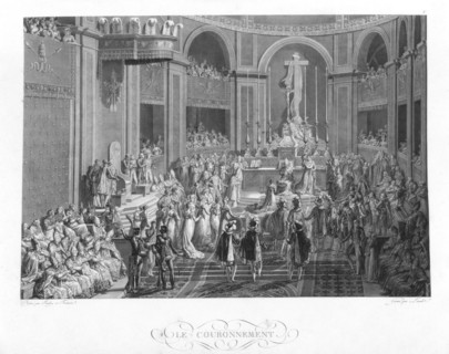 Livre du Sacre par Percier et Fontaine : Les onctions