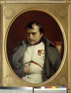 Delaroche, Napoléon après ses adieux de Fontainebleau