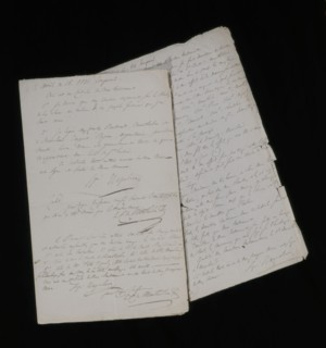 Second testament de l'Empereur écrit par le comte de Montholon