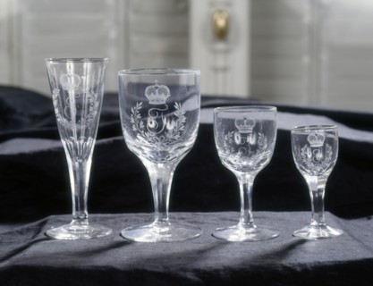 Verres de cristal de Talleyrand
