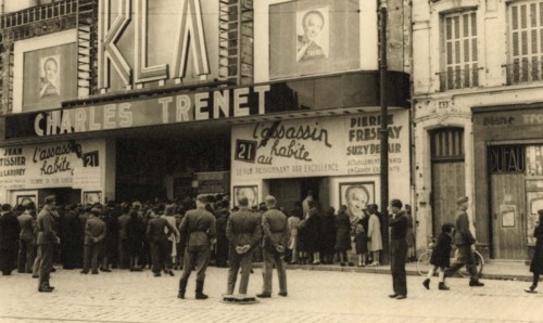 Spectacle de Charles Trenet sous l'Occupation allemande