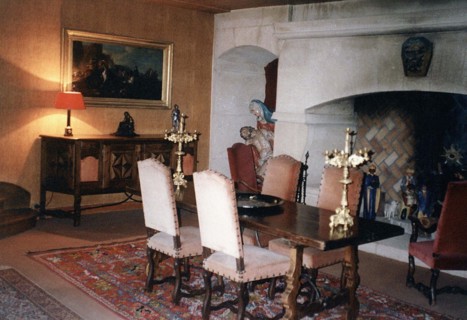 Intérieur de la maison de Charles Trenet