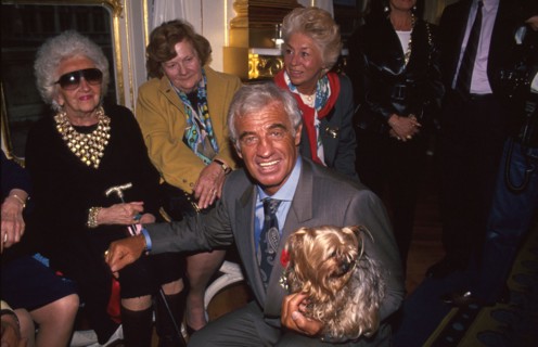 Jean-Paul Belmondo et sa mère