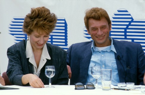 Nathalie Baye et Johnny Hallyday