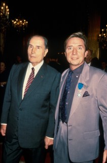 François Mitterrand et Pascal Sevran