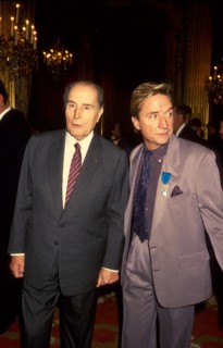 François Mitterrand et Pascal Sevran